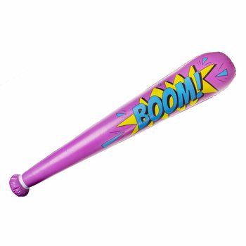 Veľk&aacute; Nafukovacia Palica 'Boom!' - 85cm - Mix Farieb (12 ks)