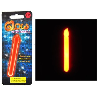 Svietiace Tyčinky Glow v Tvare Sviečky (24 ks)