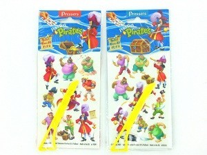 PRETL&Aacute;ČACIE OBR&Aacute;ZKY / SAMOLEPKY DISNEY PETER PAN (24 ks)