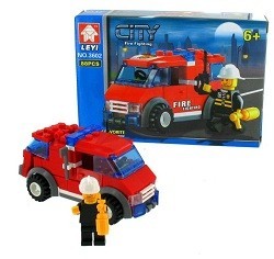 STAVEBNICA HASIČI BRICKS (6 ks)
