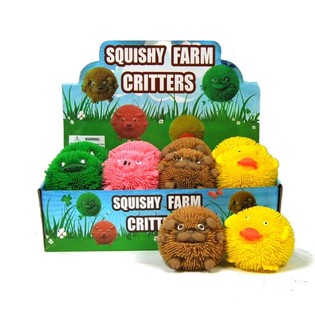 SVIETIACE SQUISHY ZVIERATK&Aacute; Z FARMY (12 ks)