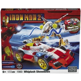 MEGA BLOKS Iron Man 2 Whiplash Showdown Stavebnica - 1980