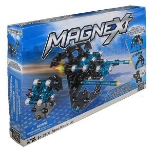 MEGABLOKS MAGNEXT SPACE MISSION JET - 29332 Magnetick&aacute; Stavebnica