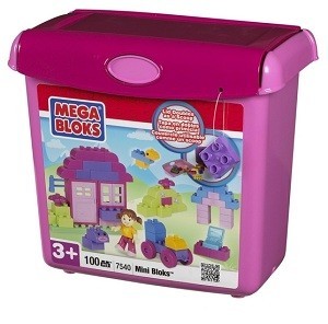 MEGABLOKS MINI BLOKS - 7540 Stavebnica (100 dielikov)