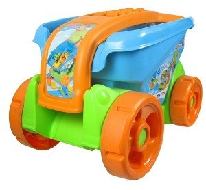 Voz&iacute;k s kockami Mega Bloks Fill 'n Dump Wagon (654)