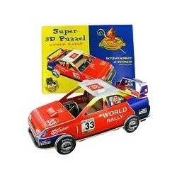 SUPER 3D PUZZLE "WORLD RALLY" (6 ks)