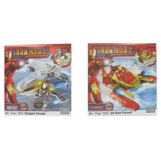 MEGABLOKS Iron Man 2 Vozidlo a Fig&uacute;rka