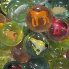 HOPK&Aacute;ČE SO ZVIERATKAMI 4,5 cm (50 ks)