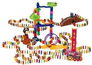 PLAYGO - Luxusn&aacute; Domino Sada s Vl&aacute;čikom - 500 Dielov