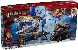 HERN&Aacute; S&Uacute;PRAVA MEGABLOKS IRON MAN 2 STARK EXPO