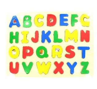 Dreven&eacute; Puzzle ABCD (6 ks)