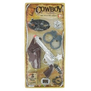 Veľk&aacute; Kovbojsk&aacute; Sada na Karte (6 ks)