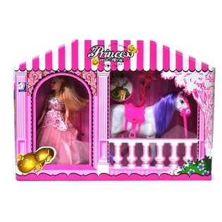 Set Princezn&aacute; s Koňom (2 ks)