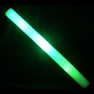 LED Penov&aacute; Svietiaca Tyč - Zelen&aacute; - 45 cm (17 ks)