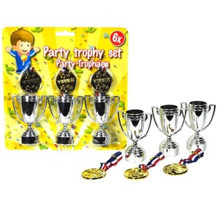 6-DIELNA SADA TROFEJ&Iacute; NA KARTE (10 ks)