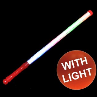 VEĹK" BLIKAJ"CA LED TYČ (12 ks)
