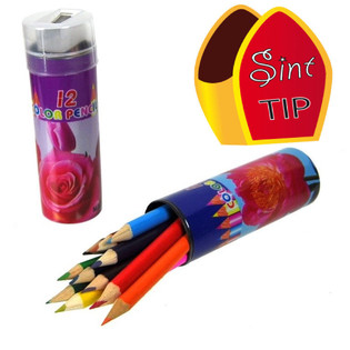 FARBIČKY V TUBE + STR&Uacute;HADLO (24 ks)