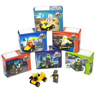 Stavebn&eacute; Kocky BRICKS Aut&iacute;čka (9 ks)