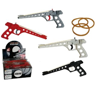 Pi&scaron;toľ na gumičky GADGET v displeji (24 ks)
