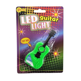 KĽ&Uacute;ČENKA GITARA SO SVETLOM NA KARTE (24 ks)