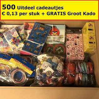 MEGA MIX DROBN&Yacute;CH DARČEKOV 500 KS + DARČEK ZADARMO