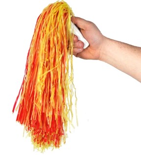 Pompon pre roztlieskavačky na karte (12 ks)