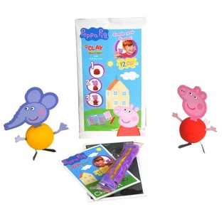 Vyrob si vlastn&uacute; modelovacie figurku Peppa Pig (10 ks)
