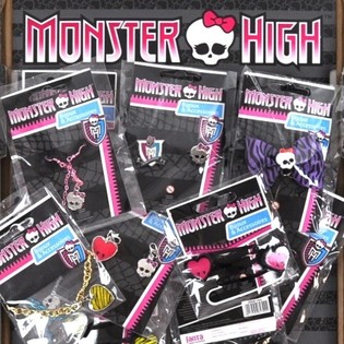 MATTEL MONSTER HIGH - MEGA MIX DO TOMBOLY: BIŽUT&Eacute;RIA A DOPLNKY (100 ks)