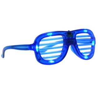 OKULIARE SHUTTER SHADES S OSVETLEN&Iacute;M - MODR&Eacute; (12 ks)