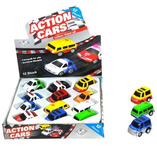 KOVOV&Eacute; AUT&Iacute;ČKA DIE CAST NA ZOTRVAČN&Iacute;K V DISPLAYI (12 ks)