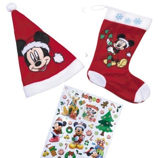 MICKEY MOUSE KOMPLETN&Yacute; VIANOČN&Yacute; SET (6 ks)
