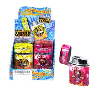 ED HARDY B&Uacute;RKOV&Yacute; ZAPAĽOVAČ DVOJIT&Yacute; PLAMEŇ (8 ks)