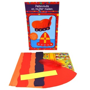DIY sada na v&yacute;robu čiapky pomocn&iacute;ka a mitry sv. Mikul&aacute;&scaron;a (12 ks)