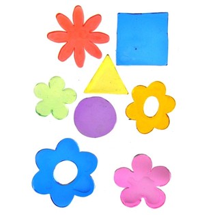 G&eacute;lov&eacute; Dekoraĉn&eacute; N&aacute;lepky Jelly Gems 25 x 16 cm (24 ks)