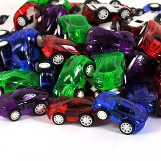 Mini auto na zotrvačn&iacute;k 5 cm (25 ks)