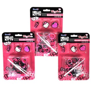 Sada na V&yacute;robu Gumičkov&yacute;ch N&aacute;ramkov s Pr&iacute;veskami Hello Kitty (12 ks)