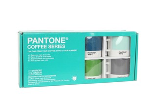 PANTONE - SET 4 &Scaron;&Aacute;LOK NA ESPRESSO S POD&Scaron;&Aacute;LKAMI