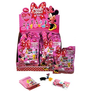 V&Yacute;PREDAJ: Disney Minnie Mouse Pocket Lock It (24 ks)