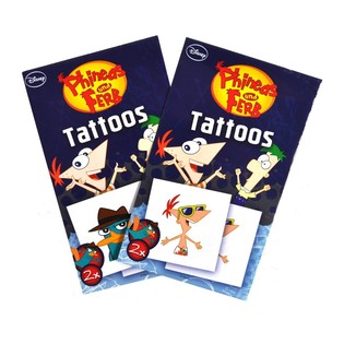 2-DIELNE TETOVANIE DISNEY - MODEL: PHINEAS A FERB (50 ks)