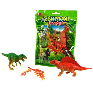 ANIMAL WORLD / DINOSAUR&Iacute; SET NA HRANIE (12 ks)