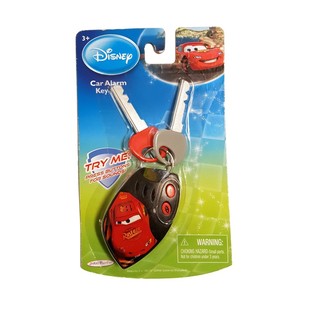 Disney Cars Detsk&eacute; Kľ&uacute;če od Auta na Karte (6 ks)