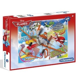 Puzzle Clementoni Disney Lietadl&aacute; 100 Dielikov (6 ks)