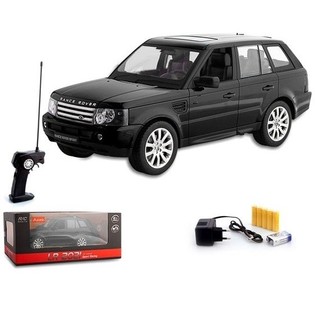 MEGA VEĽK&Eacute; R&Aacute;DIOVO OVL&Aacute;DAN&Eacute; AUTO S OSVETLEN&Iacute;M - ČIERNE