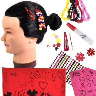 DISNEY MINNIE MOUSE DOPLNKY DO VLASOV (12 ks)