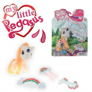 Jednorožec MY LITTLE PEGASUS na karte (24 ks)