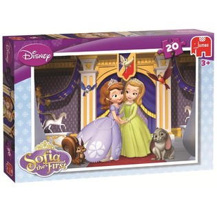 JUMBO DISNEY PUZZLE SOFIA PRV&Aacute; NA Z&Aacute;MKU 20 DIELIKOV (4 ks)