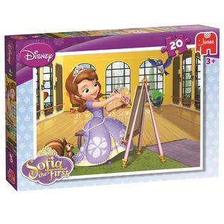 Jumbo Disney Puzzle Sofia Prv&aacute; Maluje 20 dielikov (6 ks)