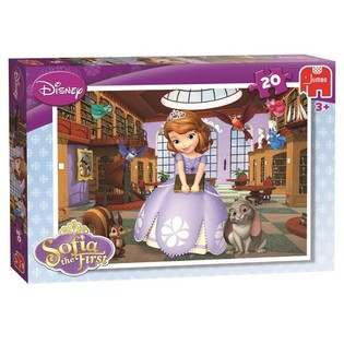 JUMBO DISNEY PUZZLE SOFIA PRV&Aacute; V KNIŽNICI 20 DIELIKOV (5ks)
