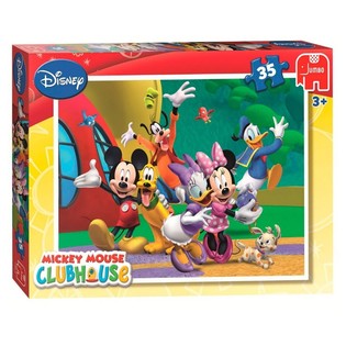 Jumbo Disney Puzzle Mickey Mouse Clubhouse Skupinov&aacute; Fotka 35 Dielikov (5 ks)