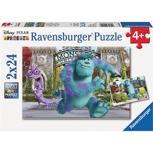 DISNEY PIXAR PUZZLE PR&Iacute;&Scaron;ERKY: UNIVERZITA 2V1 (4 ks)